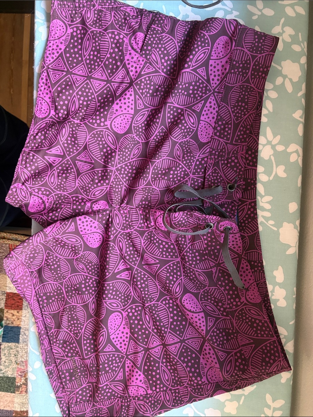 Patagonia Purple Geometric Shorts